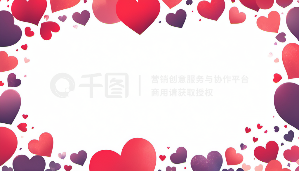 ϦGradient-heart-border-frame_23-2149231126ͼƬ