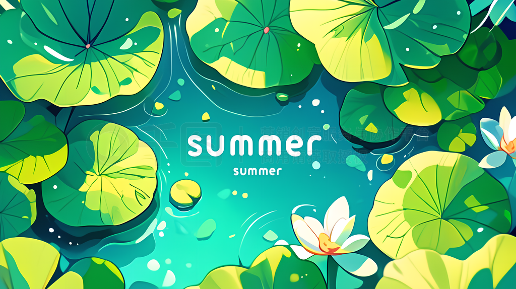 ʯϵĺҶsummerֻ廭