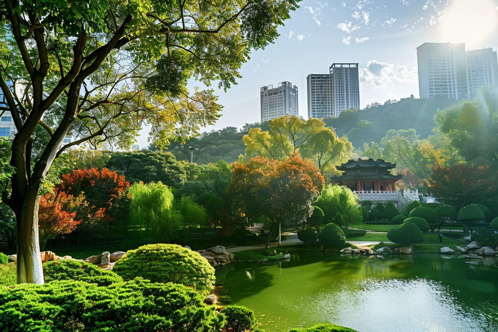 huashan garden - city ȥåեȤȻȻдʵľɽ羰ҵƬ