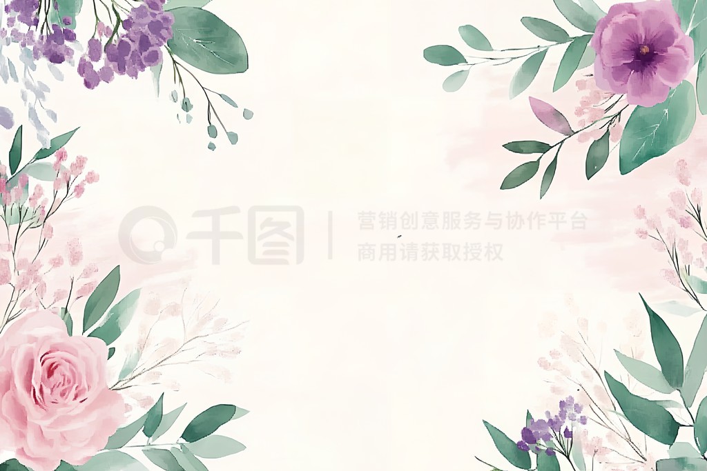 Flower backgroundˮʷܶԽֲ߲廭