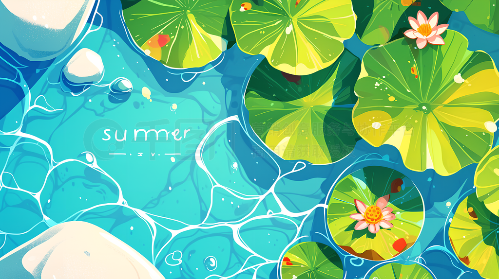 ʯϵĺҶsummerֻ廭