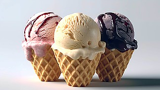 冰淇淋球图片高清图片