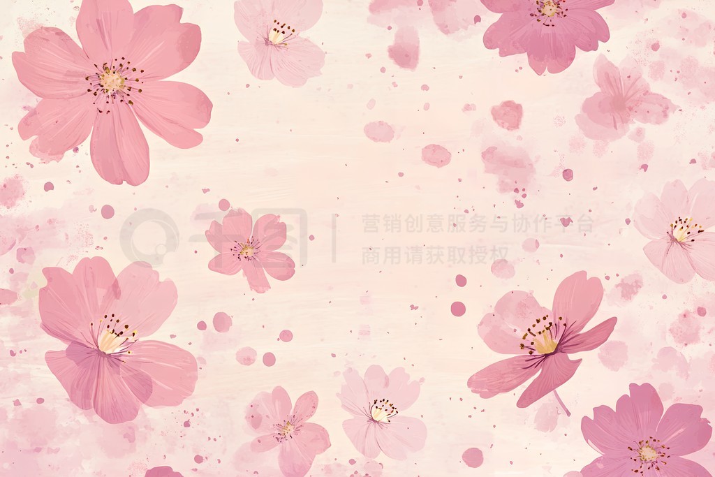 Flower backgroundԼɫ䱳廭