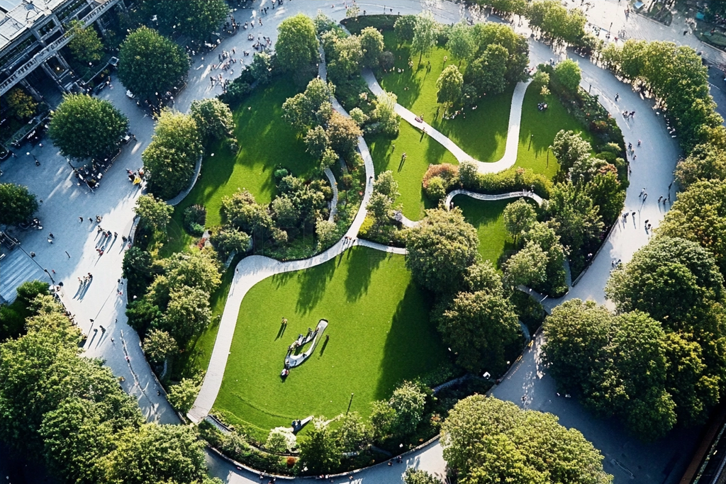 aerial view of jubilee gardens - city ȥåեȤȻִԼ繫԰̲ľɢȺҵƬ