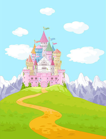 童话王国 背景背景图片免费下载