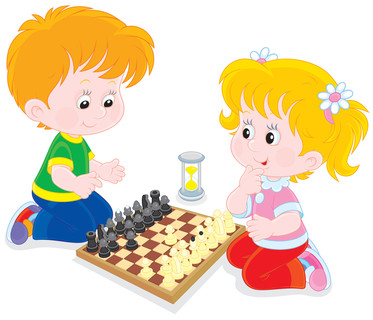 【儿童下棋卡通】图片免费下载