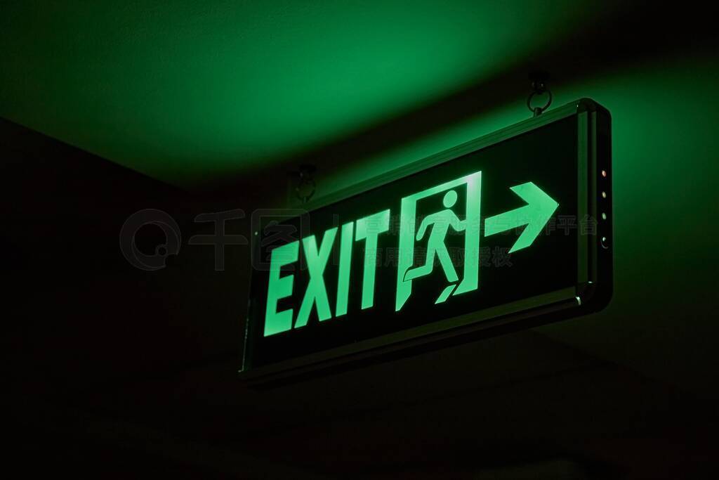 Emergency Exit Sign