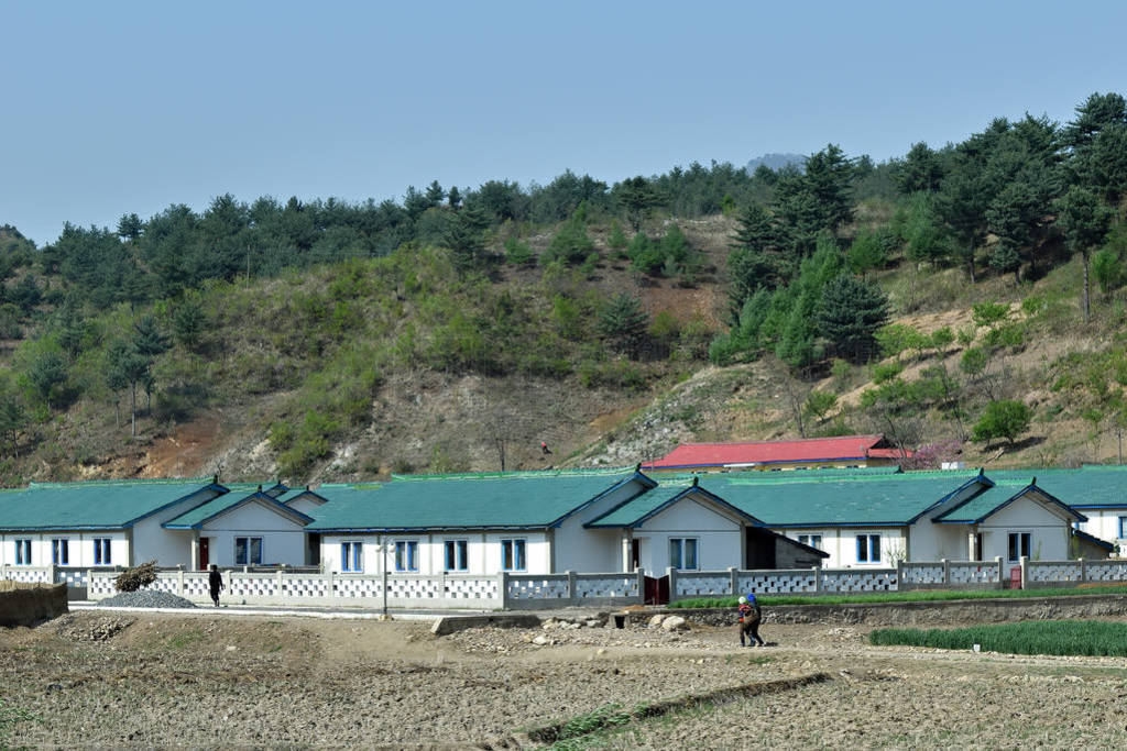North Korea. Countryside