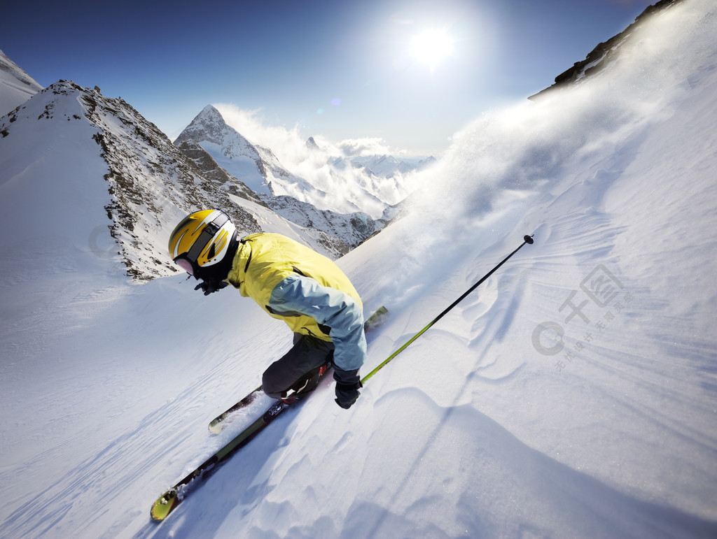 高山滑雪運動員