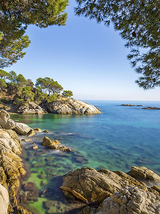 尼斯在哥斯达黎加的西班牙海岸风景, 海滩