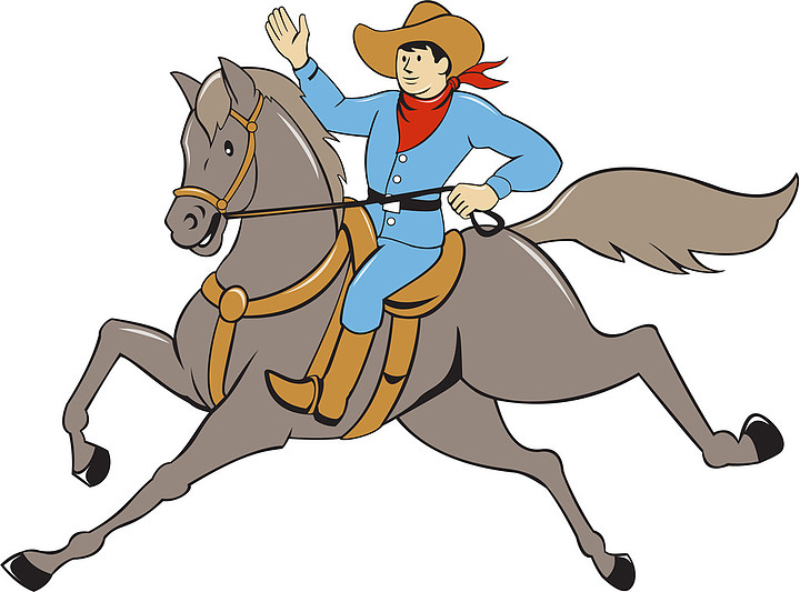 骑马飞奔的动画图片图片