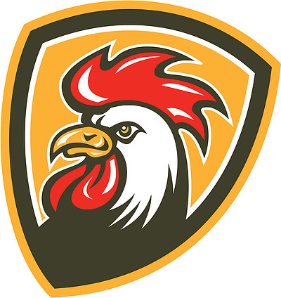 鸡头logo设计图片