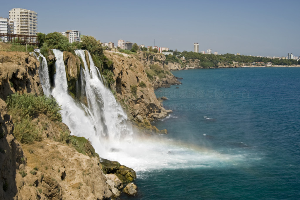 Dden lower waterfalls at Antalya, Turkey