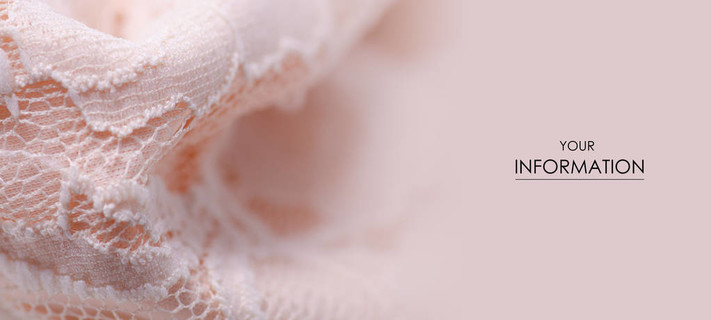 桃粉色织物织物质感镂空网眼图案