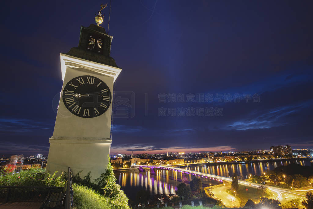 Clock Tower in Novi Sad