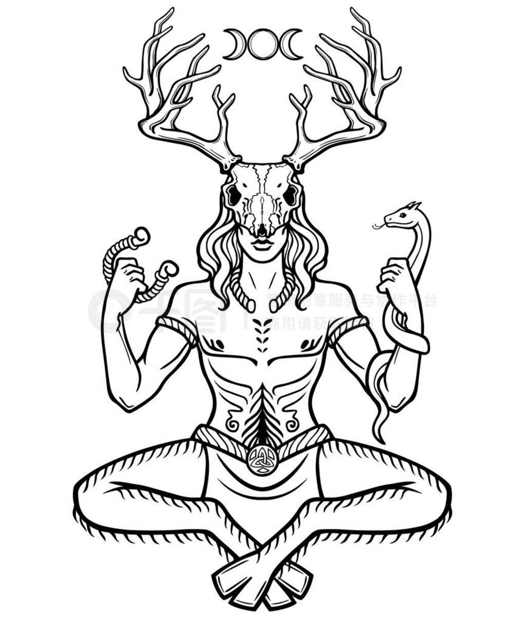  Cernunnos, , , 塣ڰɫϸʸͼ