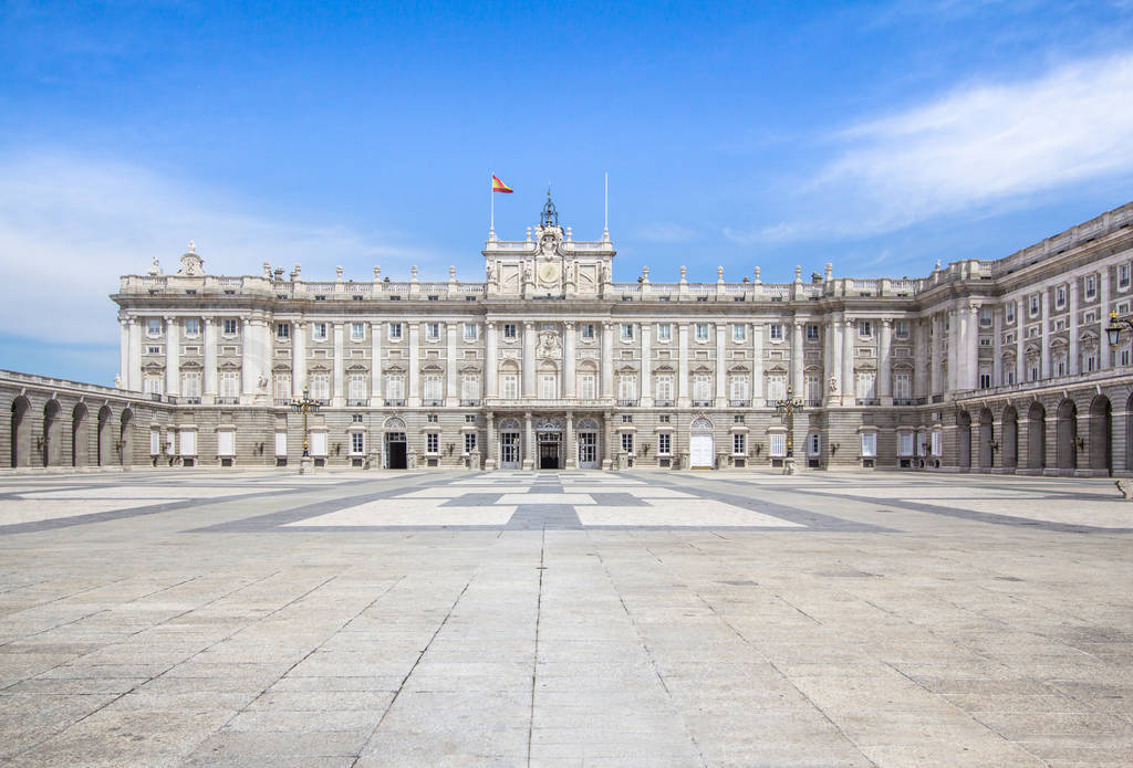 Royal Palace in Madrid, Spain