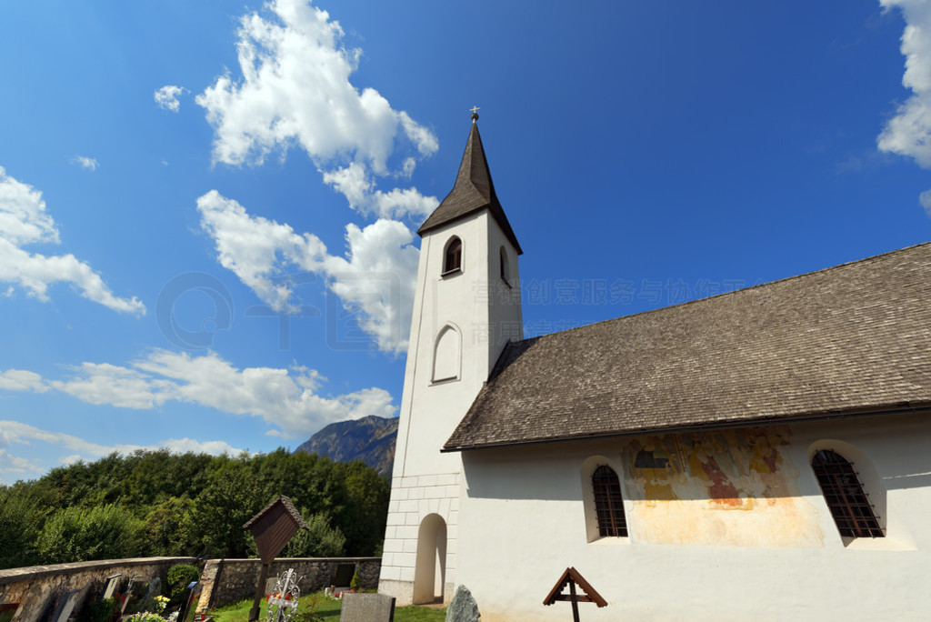 Small Gothic Church, Oberschtt Austria
