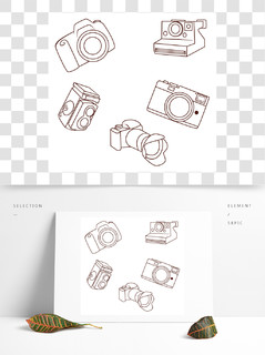 【相機素描】圖片免費下載_相機素描素材_相機素描模板-千圖網