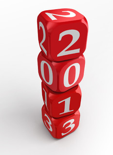 新的一年 2013年骰子塔