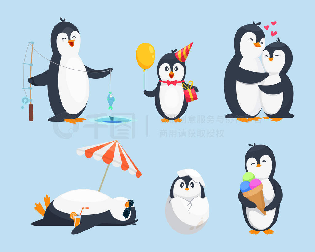 ͼӤ pinguins ڲͬơʸͨͼƬ
