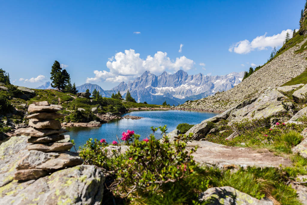 ʩǺ Spiegelsee Mittersee ɽ Dachstein