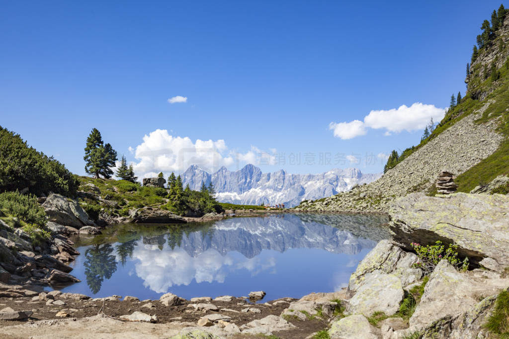 Spiegelsee ɽ Dachstein  reflectons