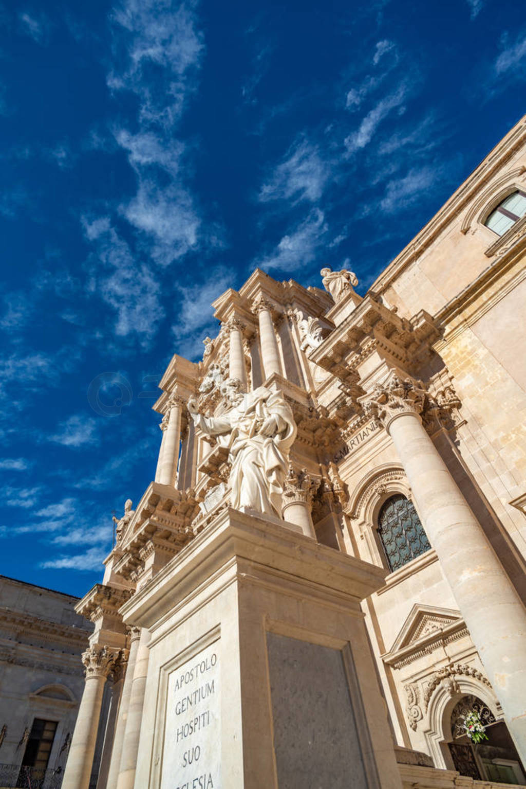 Cathedral of Syracuse in Sicily, Italy