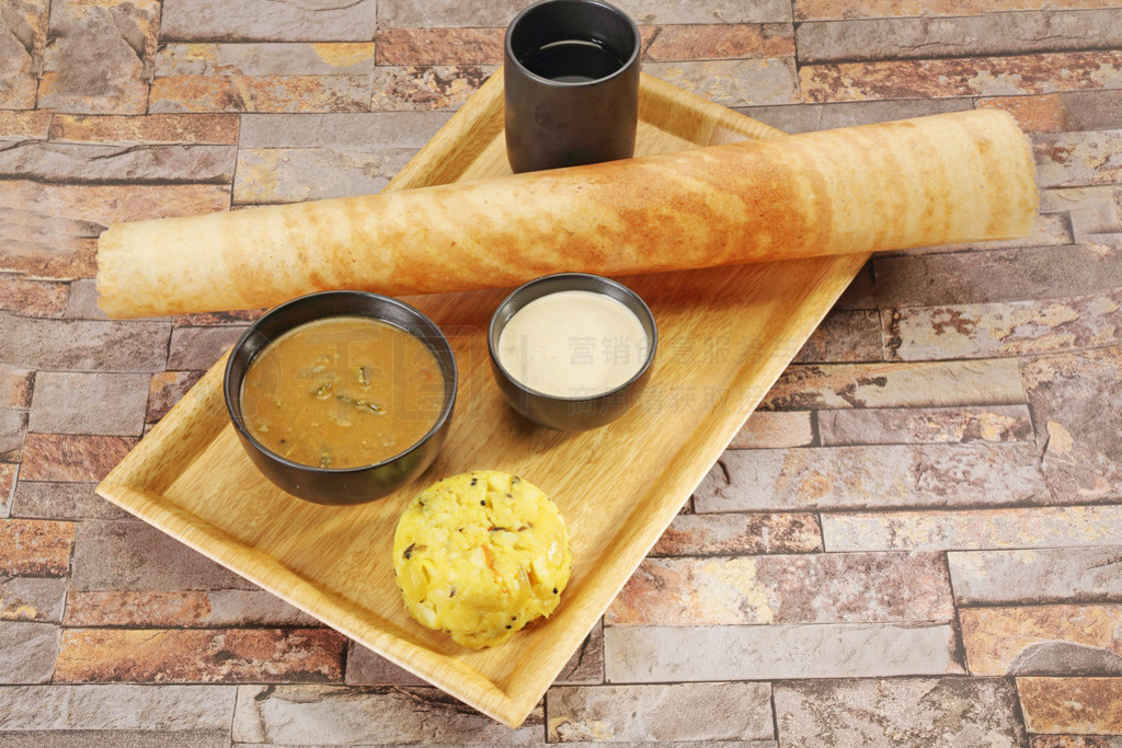 masala dosa  sambaar