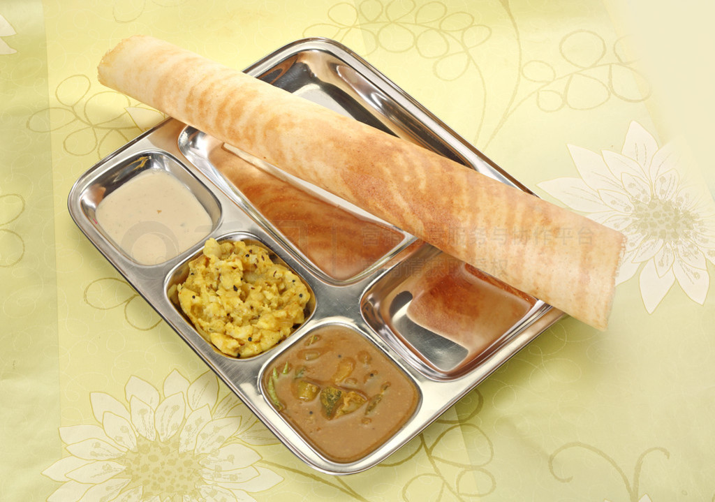 masala dosa  sambaar