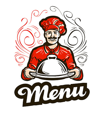 咖啡厅, 餐馆或厨师的图标