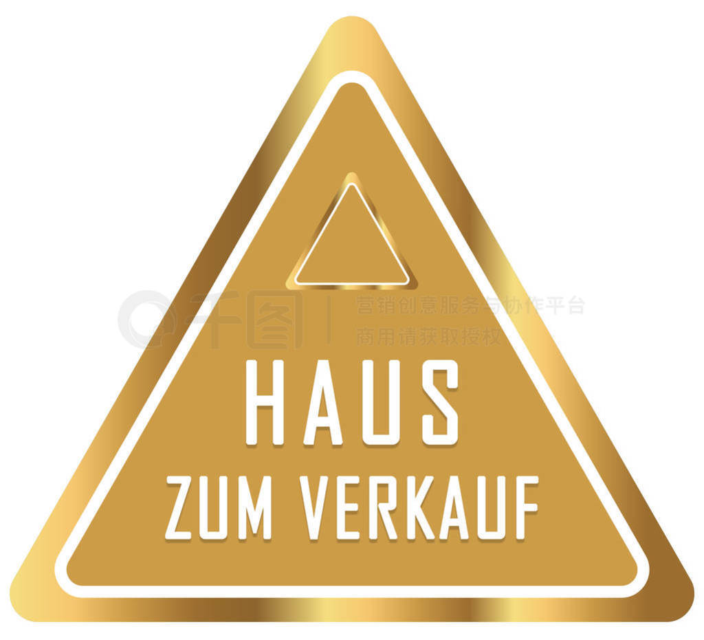 Haus zum Verkauf web Sticker Button