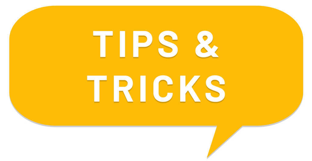 tips & tricks web Sticker Button