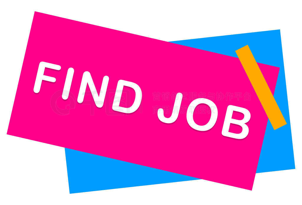 Find Job web Sticker Button
