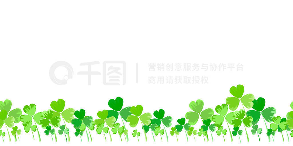 s day background in green colors.