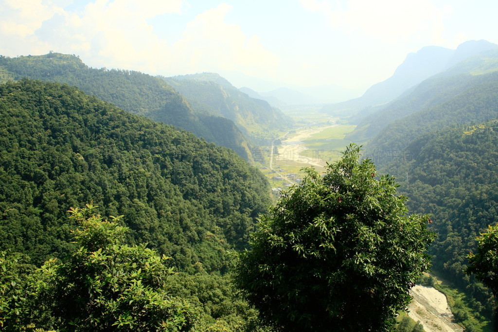 SETI gandaki-floddalen. Phedi-nepal. 0466seti ʴphedi-Ჴ0