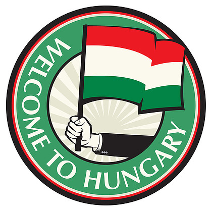 匈牙利国家欢迎标志