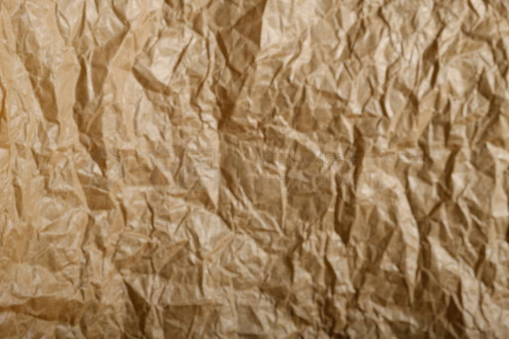 Crumpled parchment or baking paper for baking culinary and confe