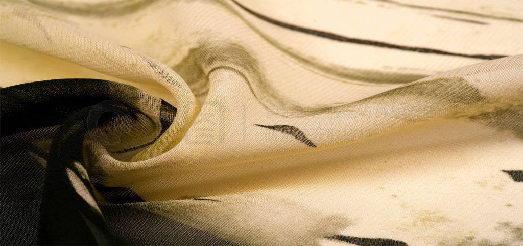 Background texture. Women's olive-colored scarf Photography for