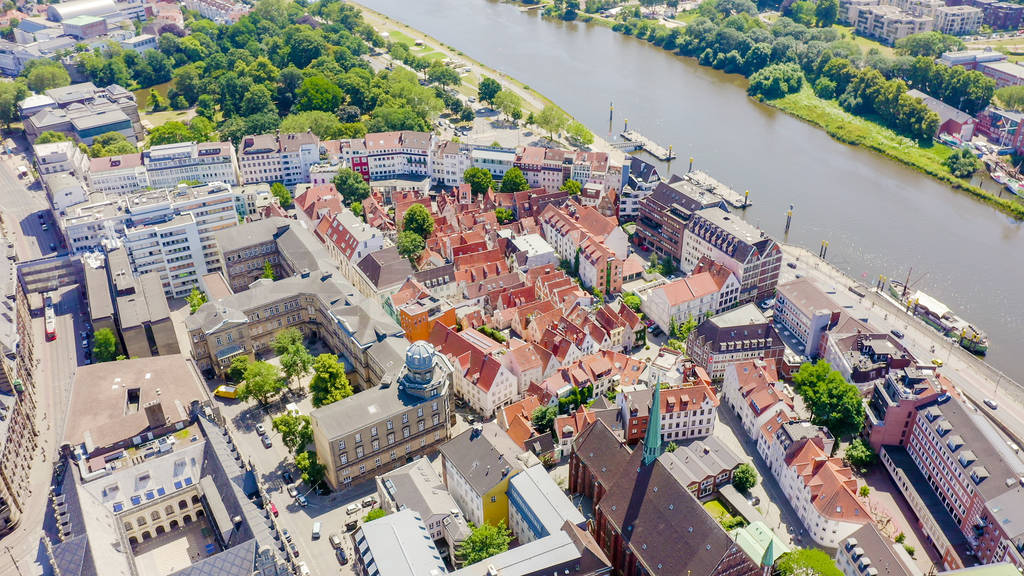 Bremen, Germany. From Bremen Market Square ( Bremer Marktplatz )