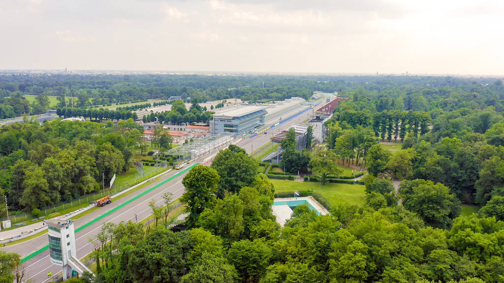 Monza, Italy - July 6, 2019: Autodromo Nazionale Monza is a race