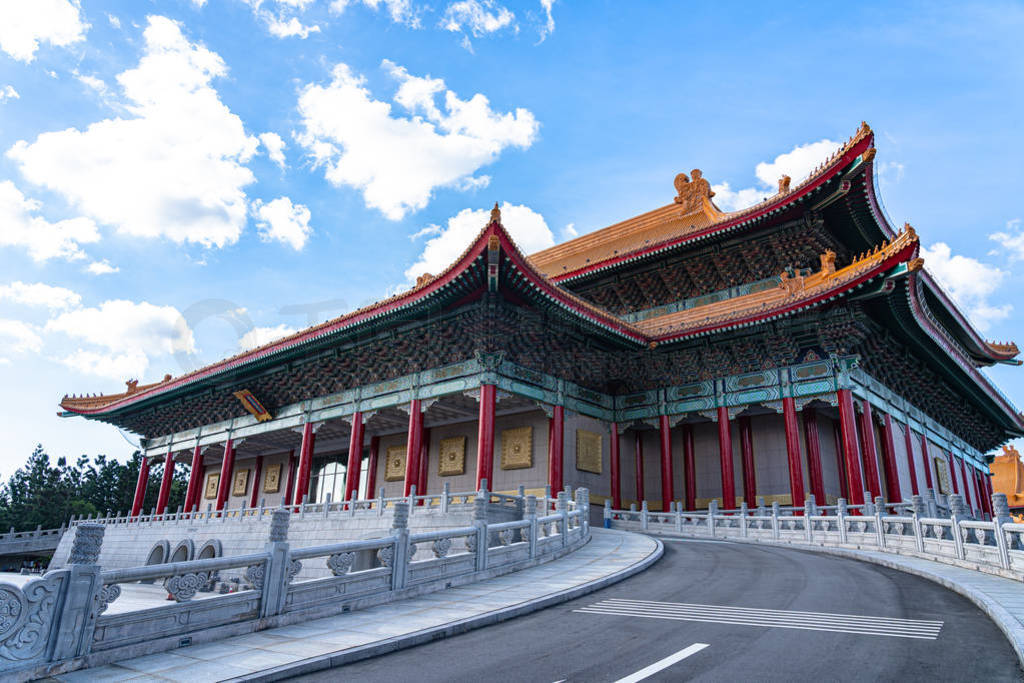 The National Theater of Taiwan, a chinese style architecture ins