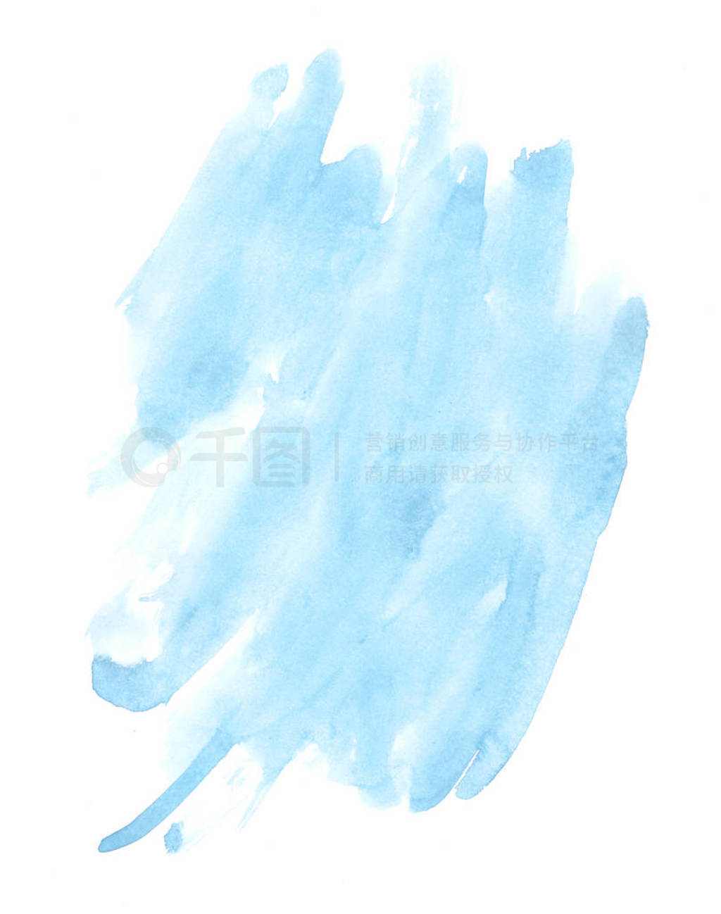 abstract watercolor background image with a liquid splatter of