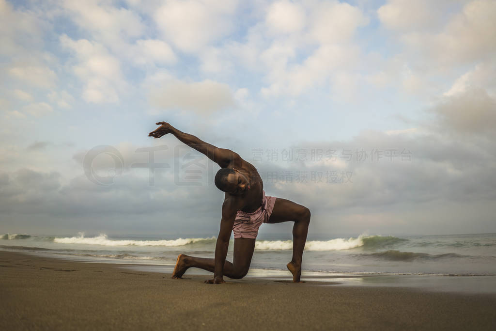 dramatic contemporary dance choreographer doing ballet beach wor