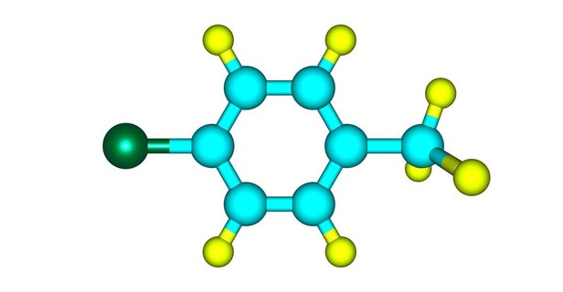 甲苯包括一个 disubstituted 苯环与一个氯原子和一个甲基基团