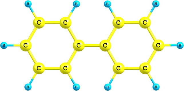 二苯甲烷结构式图片