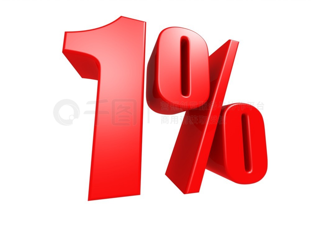 1%