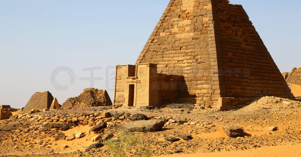 the antique pyramids of the black pharaohs
