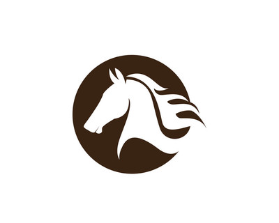 马 logo 模板矢量标志和符号