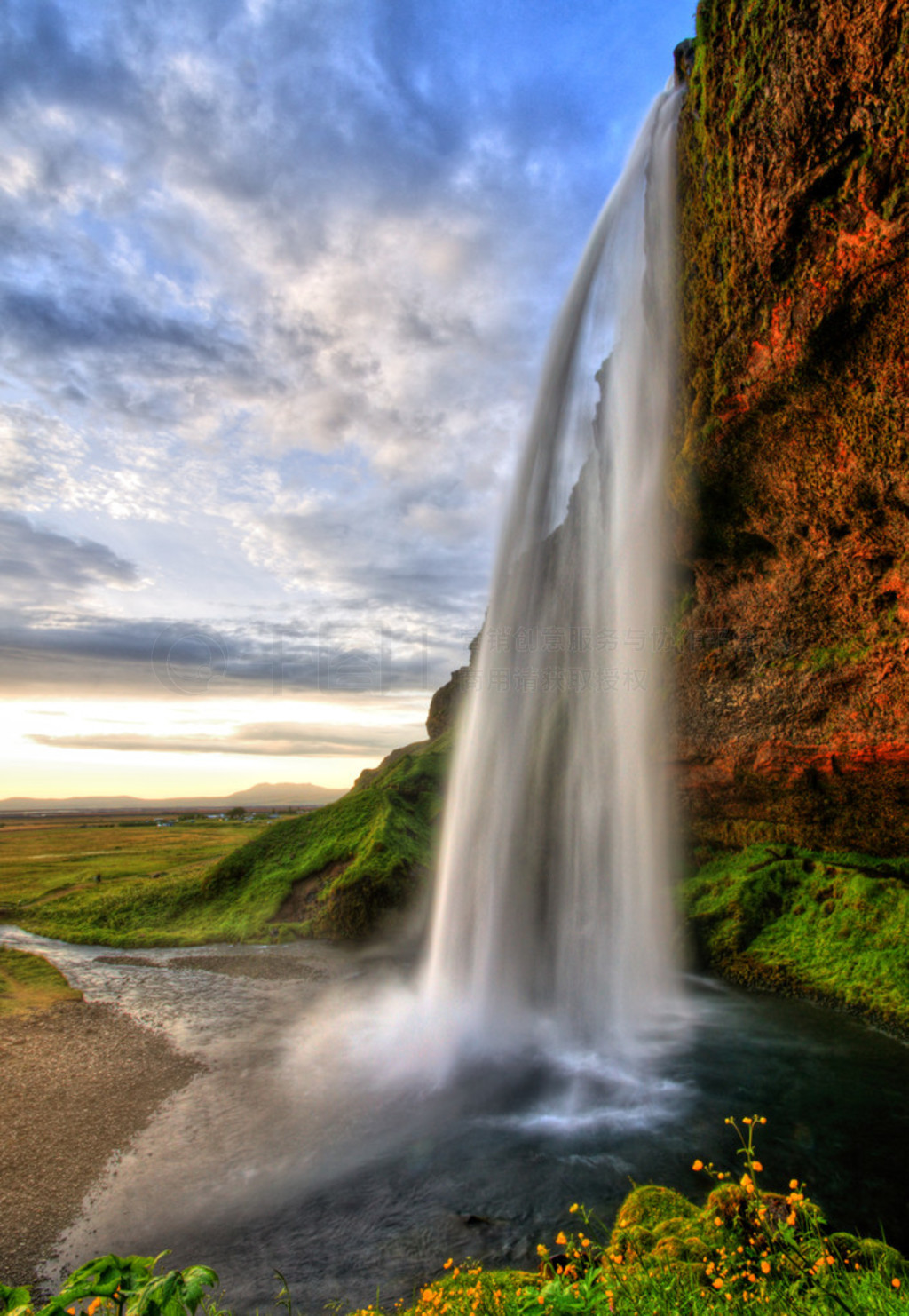  hdrʱ seljalandfoss ٲ